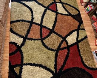 Area Rug - Retro Style