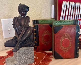 Greek Goddess D Clara-Austin Production signed sculpture