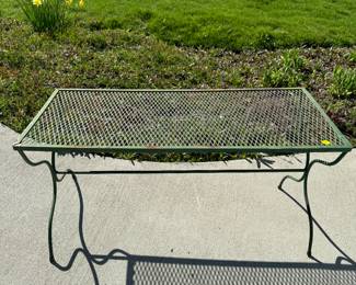 Metal Outdoor Table