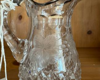 Cut Glass Pitcher