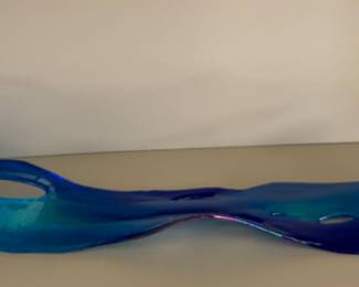 Beautiful Blue Sculpture, Picture 1 of 2