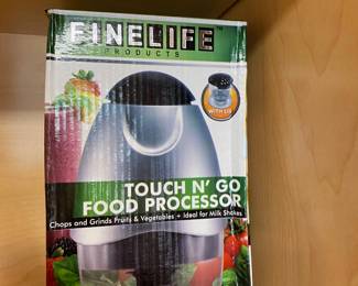 Finelife Products Touch N' Go Food Processor