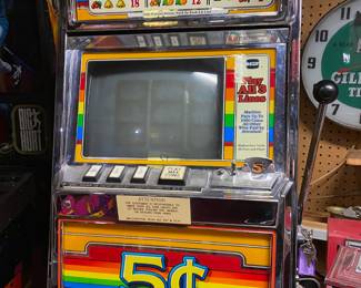 Circa 1970's IGT 5 Cent Slot Machine
