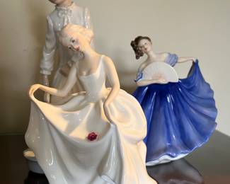 Royal Doultan collectible figurines