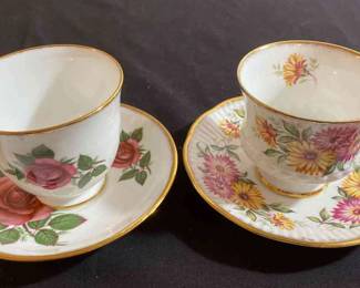 Bone China Cups And Saucers 