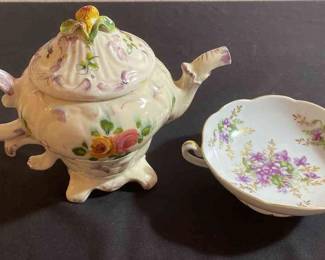 Teapot And Japanese Dish