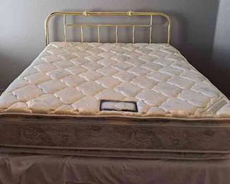 Queen Size Mattress And Bedframe 