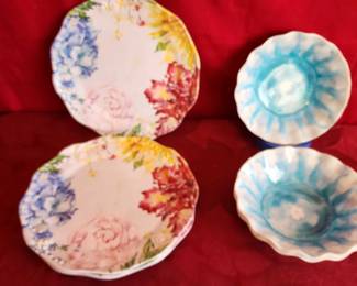 Pier 1 Outdoor Dishes 8pc 