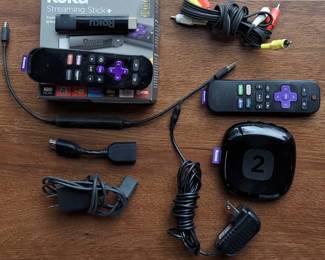 2 Roku Streaming Devices 
