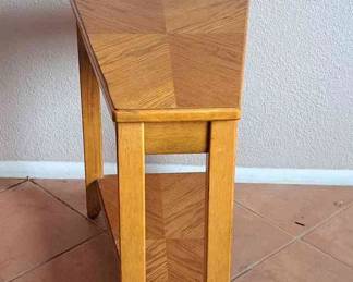 Wood End Table 