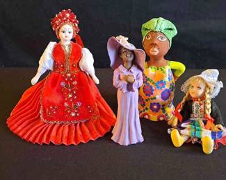 Assortment Of Dolls