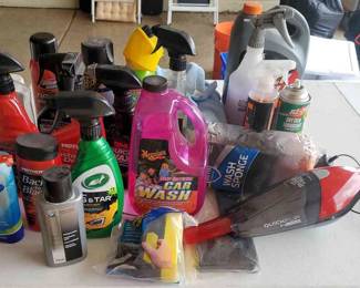 Car Cleaning Supplies