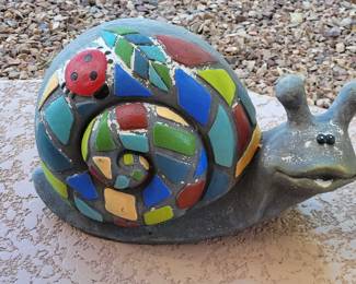 Plastic Mozaic Snail