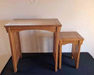 2 Wood Tables