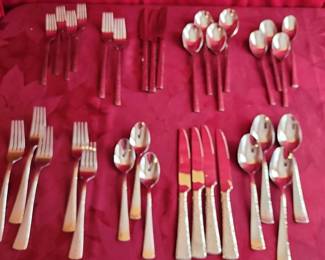 Kitchinox And Brandini Stainless Steel 16pc incomplete Sets