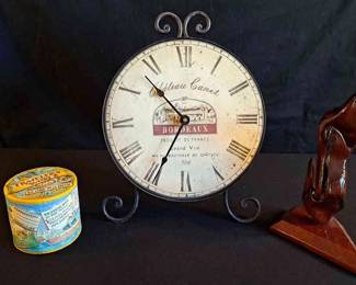 World Market Chateau Canet Clock And More
