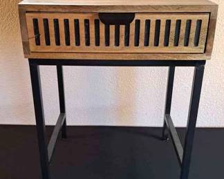 Devi In Wood Nightstand 