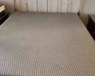 Queen Bed With Brass Headboard
