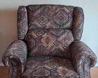 Tribal Canyon Electric High Leg Recliner 