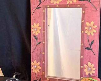 Vintage Flower Mirror And More