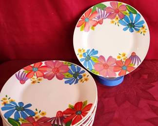 11pc Royal Norfolk Dinner Dishes