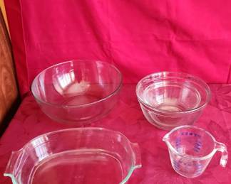 Anchor , Pyrex And More Mixing Baking And Serving