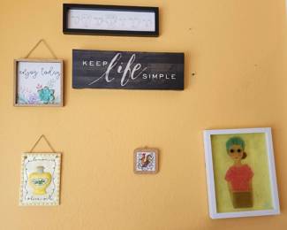 6 Mix And Match Hanging Art