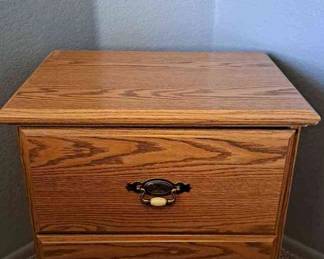 Two Drawer Nightstand