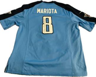 Signed Mariota Jersey