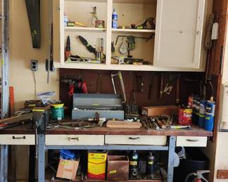 Workbench w vice for sale too!!