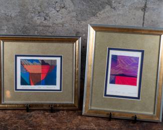 "LINES & SHADOWS" & "NORTHERN LIGHTS" ELAINE CHANDLER