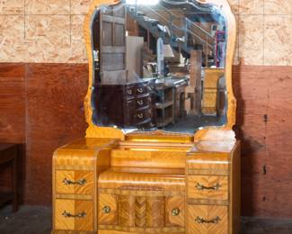 Large waterfall vanity