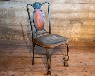 Antique Iron Chair