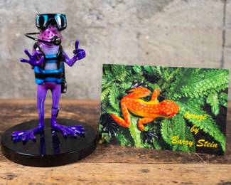 Frog bronze, Barry Stein