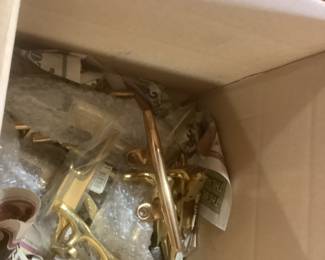 Brass cleats for sail boat. All new 