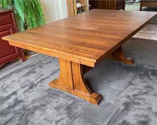 Eastwood Tiger Oak Mission Dining Table