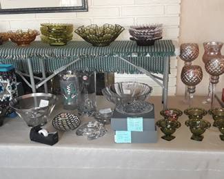 Glassware display