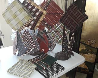 Potholders galore. Plan ahead for Mom's and Dad's Days in May and June. $18 each or 2 for $30.