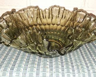 Fenton thumbprint bowl.