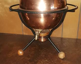 1950s Atomic Age Sputnik MCM copper coffee/beverage server