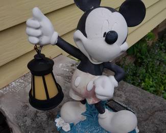 Mickey Mouse Lawn Figurine