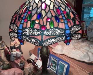 Stained Glass Tabletop Lamp
