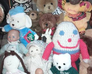 Assorted Vintage Plush (Some Carnival Prizes)