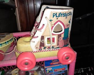 Vintage Playskool Shoe Toy
