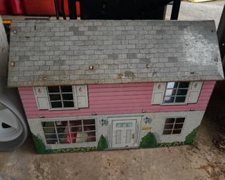 Vintage Tin Doll House