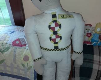 NEAT Vintage Crash Test Dummy Named "Slick" (Perfect For An Antique Car Show!)