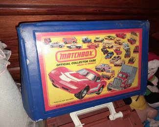 Vintage Matchbox Official Collector Car Case