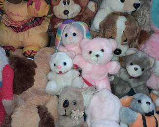 Assorted Vintage Plush (Some Carnival Prizes)