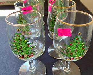 Spode Christmas Tree Wine Glass