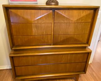 Mid Century Diamond chest of drawers